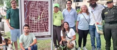 Así funciona el nuevo módulo informativo en la Plaza de Bolívar