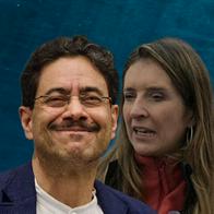 Iván Cepeda y Paloma Valencia 