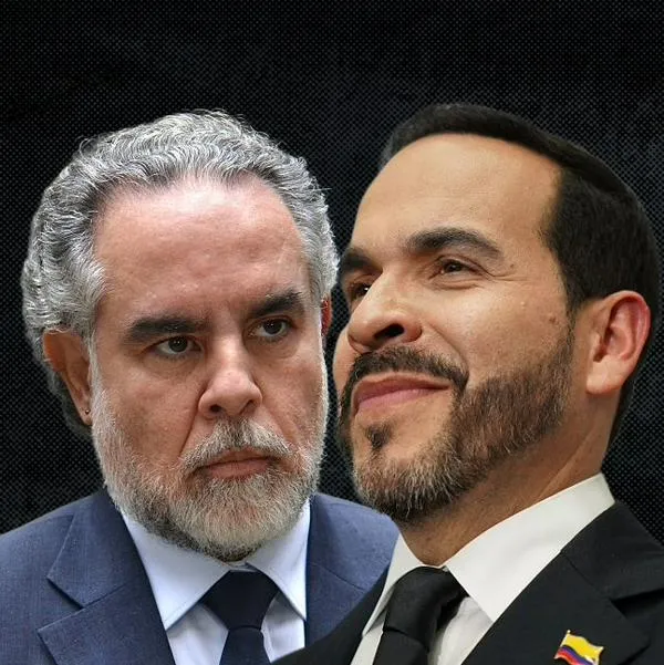 Armando Benedetti y Abelardo de la Espriella