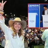 Paloma Valencia debatió con ella misma y sacó imagen de Iván Cepeda con IA