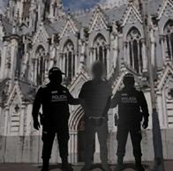 Capturan a alias 'Rasputín' por vandalismo en la iglesia La Ermita de Cali. El hombre, que se hacía llamar '666', destruyó patrimonio cultural y religioso.