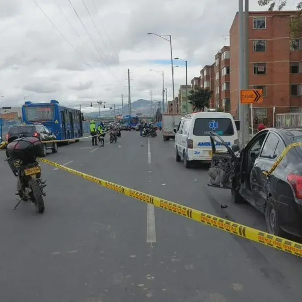 Duro accidente en el sur de Bogotá: una persona falleció y hubo duro trancón