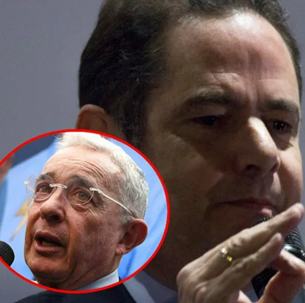 Germán Vargas y Álvaro Uribe
