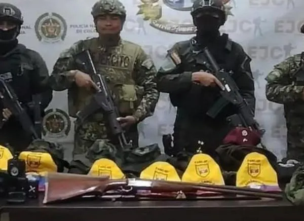 Combates entre Ejército y disidencias en Tolima: incautaron material