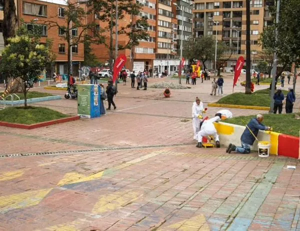 Parque de los Hippies, al norte de Bogotá, tiene nueva cara tras a intervención del IDRD 