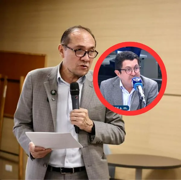 Ricardo Ospina y el ministro de Trabajo, Antonio Sanguino, tuvieron un fuerte agarrón por las pensiones en Blu Radio.