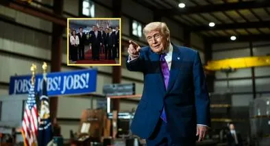 Video del momento de llegada de Donald Trump a China, tras 9 años: estará 2 días