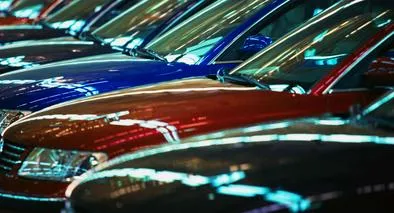 Carros estacionados