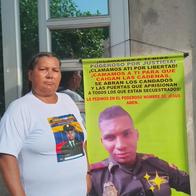 Mamá del Patrullero Harold Martínez, de quien apareció el video de supervivencia, luego de ser secuestrado en Cauca, en octubre de 2025