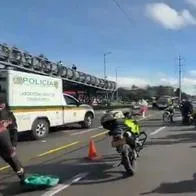 Fatal accidente en NQS (Bogotá) deja motociclista muerto: muestran video