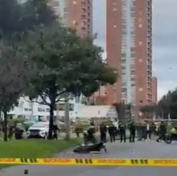 Militar (r) en Bogotá disparó a ladrón en Suba, que murió tras chocar con poste