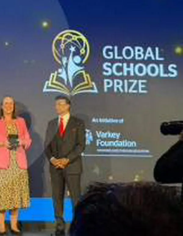 Qué orgullo: un colegio de Envigado quedó entre los 10 mejores del mundo al ganar en el Global Schools Prize 2026