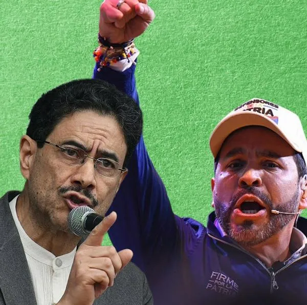 Iván Cepeda y Abelardo de la Espriella