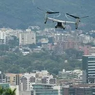 Sobrevuelo de aeronave de EE. UU. sobre Caracas (Venezuela) 