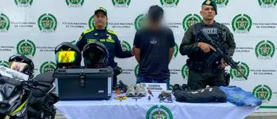 Cayó 'Junior': recuperan moto hurtada horas después de salir del concesionario