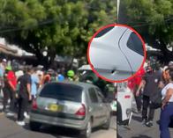 Intentaron matar a un empresario colombiano y se armó balacera: él iba escoltado