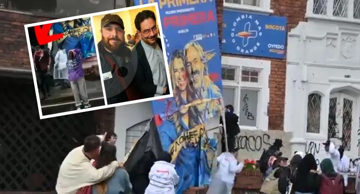 Hombre que habría atacado sede de Paloma Valencia hace campaña a Iván Cepeda