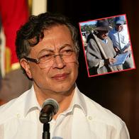 Gustavo Petro celebró supuesta firma para la constituyente con foto de 2017