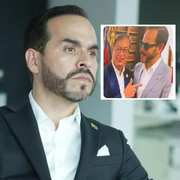 Qué decía pancarta de Abelardo de la Espriella sobre Gustavo Petro en elecciones