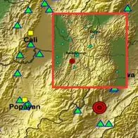 Temblor en Colombia de magnitud 3.1 sacudió a Santander este jueves 28 052026