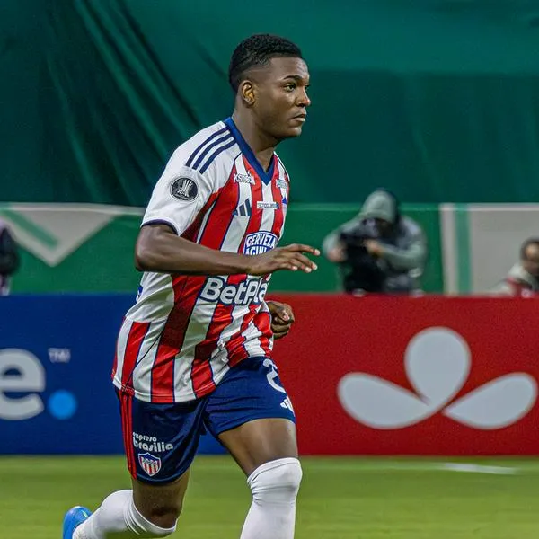 Partido de Junior en su visita contra Palmeiras por Copa Libertadores