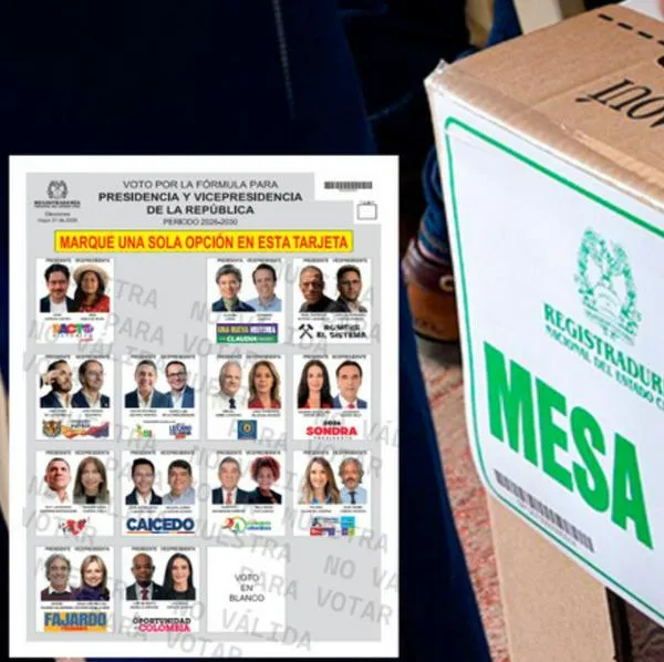 Un total de 41.421.973 colombianos están habilitados para votar este domingo en un tarjetón que incluye a 11 candidatos activos y dos renuncias.