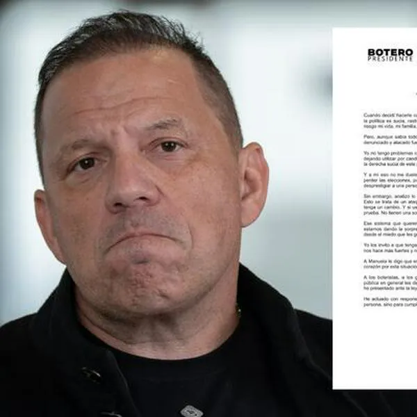La versión de Santiago Botero sobre el desalojo que sacude la campaña presidencial