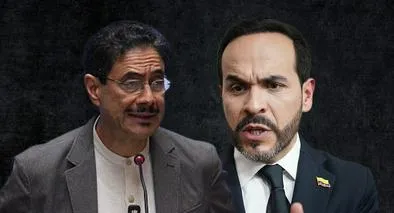 Iván Cepeda y Abelardo de la Espriella