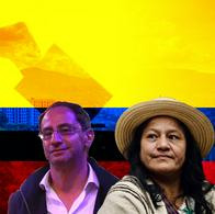 José Manuel Restrepo y Aída Quilcué, candidatos a la Vicepresidencia de Colombia