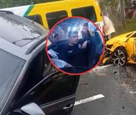 Quién era el empresario que conducía carro Audi de accidente en Risaralda