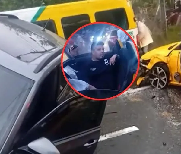 Quién era el empresario que conducía carro Audi de accidente en Risaralda