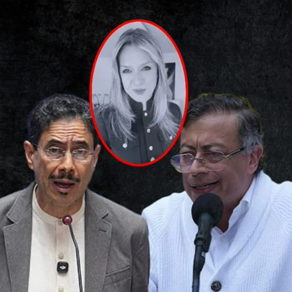 Iván Cepeda, Vicky Dávila y Gustavo Petro