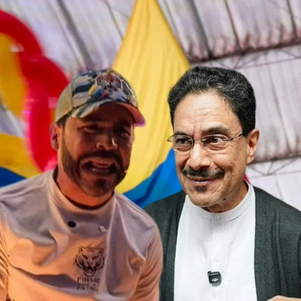 Abelardo de la Espriella e Iván Cepeda