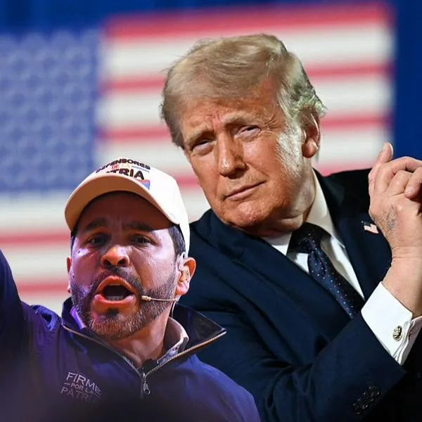 Abelardo de la Espriella y Donald Trump 