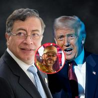 Gustavo Petro reaccionó a apoyo de Donald Trump a Abelardo de la Espriella
