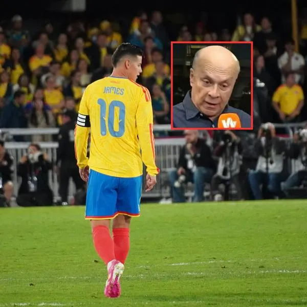 James Rodríguez y Carlos Antonio Vélez
