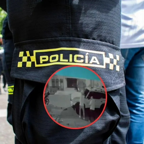 Video del tiroteo en Medellín en el que murieron dos policías en Laureles