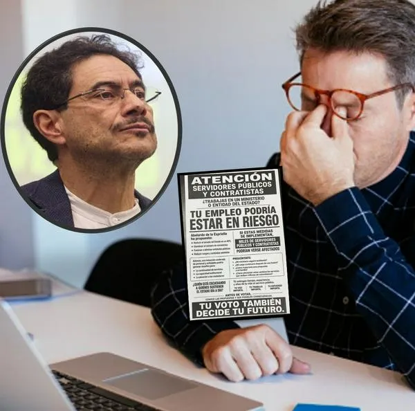 Panfleto de Iván Cepeda para generar pánico entre trabajadores de empresas