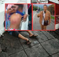Indignación en Cundinamarca por video que muestra como niño es agredido por su padre