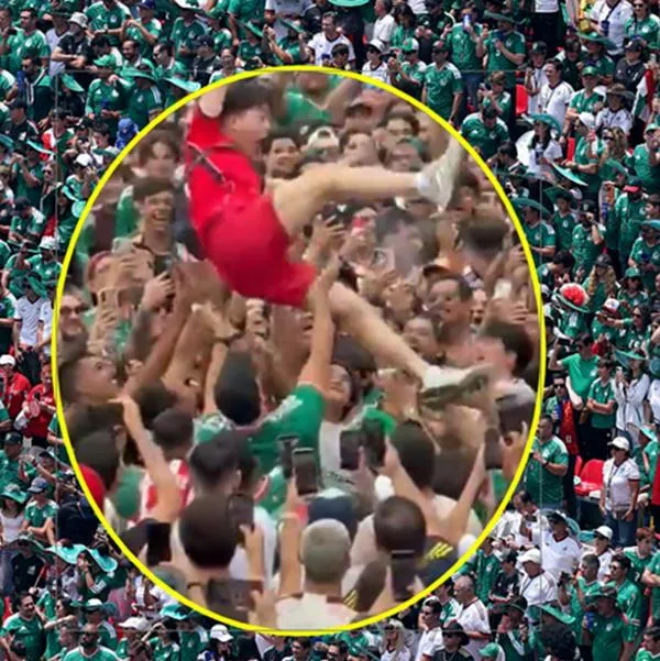 Espectadores en las tribunas miran la ceremonia de apertura durante el partido del Grupo A de la Copa Mundial de la FIFA 2026 entre México y Sudáfrica en el Estadio de la Ciudad de México el 11 de junio de 2026 en la Ciudad de México.