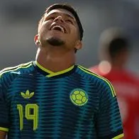 Selección Colombia sufrió susto por golpe de 'Cucho' Hernández en entrenamiento