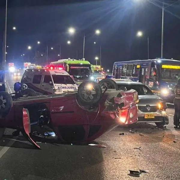 Accidentes en Avenidas El Dorado y Américas en Bogotá en el inicio del puente de junio