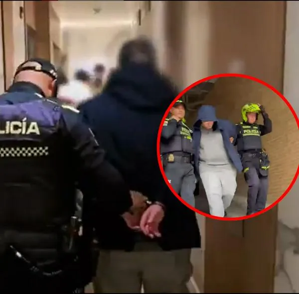 Abuso sexual en Usaquén, Bogotá: video de la captura de la Policía a extranjero