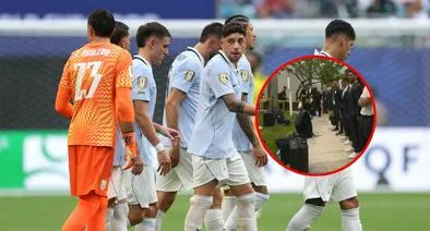Uruguay sometida a estricta revisión con perros antes de jugar vs Arabia Saudita