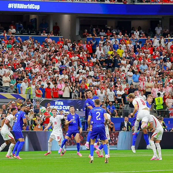 Harry Kane de Inglaterra anota el segundo gol durante el partido del Grupo L de la Copa Mundial de la FIFA 2026 entre Inglaterra y Croacia en el Dallas Stadium el 17 de junio de 2026 en Dallas, Texas.