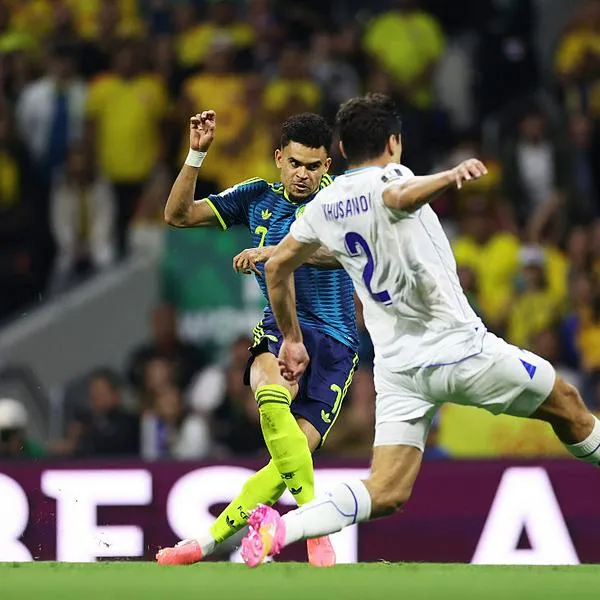 Gol de Luis Díaz en Uzbekistán vs Colombia en Mundial 2026