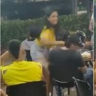 Video viral: mujer cacheteó a hombre durante partido de Colombia, detalles