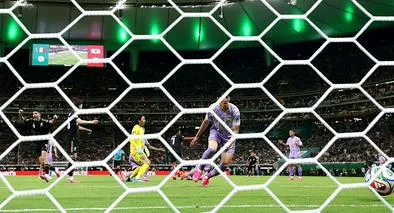 Los jugadores de Corea del Sur reaccionan luego del primer gol de México durante el partido del Grupo A de la Copa Mundial de la FIFA 2026 en el Estadio Guadalajara, el 18 de junio de 2026 en Zapopan, México