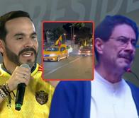 Celebración seguidores Abelardo de la Espriella en Bogotá muy cerca de Cepeda