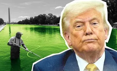¿Cómo se empantanó Donald Trump en el estanque reflectante de Washington?